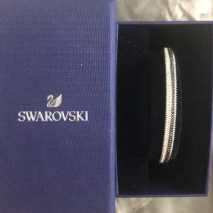 Swarovski double laced, link bracelet